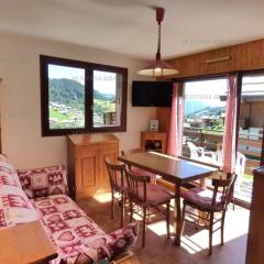 2 pièces + coin nuit, panoramique pistes, 4/6 pers., Vieux Village Chinaillon - FR-1-458-108