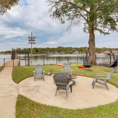 Private Dock and Yard! Modern Getaway in Mabank