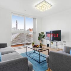 Stylish City Centre Apartment - Fast Wi-Fi - Netflix - Parking 306H