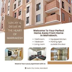 Stylisches City-Apartment im Herzen von Marrakech Gueliz