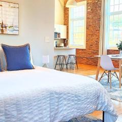 Jennifer's Historic Brick Riverfront Loft Apartment
