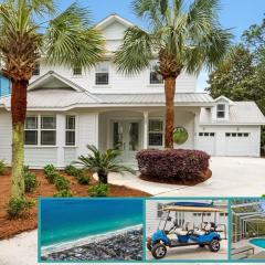 Vibe! Coastal living experience! Screened pool!