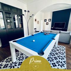"Le Général" Appartement prestige proche gare, haut-de-gamme, avec billard et parking privé, by PRIMO C0NCIERGERIE