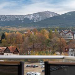 Apartamenty w Karkonoszach z widokiem na góry, obok aquaparku, blisko do Wang