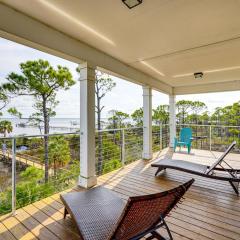 Walk to Beach! Getaway with Dock on St Joseph Bay