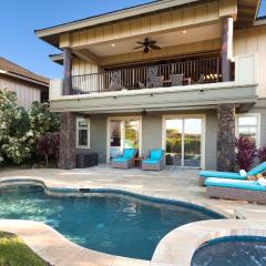 HAWAIIAN DESTINY Spacious Detached KaMilo 4BR with Heated Pool and Spa