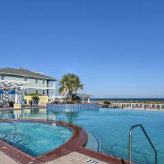 Private Beach Access Galveston Resort Condo!