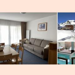 Studio pour 6 pers avec piscine et WIFI à Gourette - FR-1-859-11