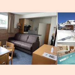 Gourette : Studio duplex 7 pers avec wifi et animaux admis - FR-1-859-9