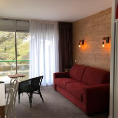 Studio confortable, 6 pers, vue montagne, animaux admis, draps fournis - FR-1-859-36