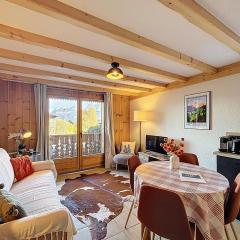 Appartement cosy avec balcon près du centre de Combloux - FR-1-560-170