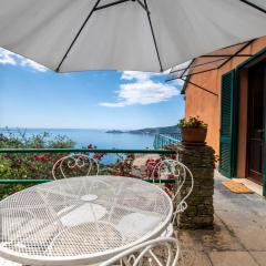 231C- Casa Sant'Ambrogio VISTA MARE, 2 Chilometri dal centro di Zoagli e dal Mare