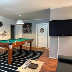 Stavanger BnB 15 Central Apartment with Private Sauna Billiards