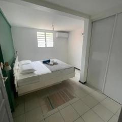 Appartement charmant avec piscine partagée à Le François