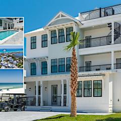 Aviary- New! Sleeps 24! Oceanview! 5 min to beach!