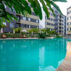 Home Resort Palmeiras II - proximo Praia Grande Apto B15