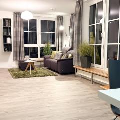 Exklusives Penthouse mit Dachterrasse, hochwertig ausgestatteter Küche mit Dampfgarer, inklusive 2 Stellplätze und Fahrradgarage