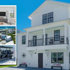 Steps to Beach - Sleeps 24 - Pool & Golf Cart