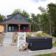 Oceanview Barnhouse Retreat with Hot Tub