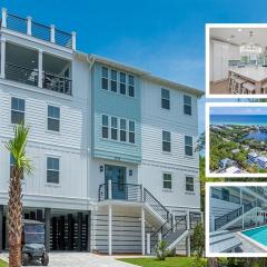 NEW! Harmony! Sleeps 18 - 30A Beaches - Golf Cart