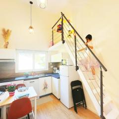 FLYHOME en mezzanine pour famille - 8 min à pied de Gare - Mi Disney & Paris