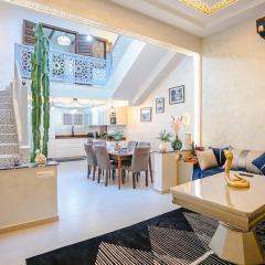 Riad 3ch, proche Médina, résidence avec piscines