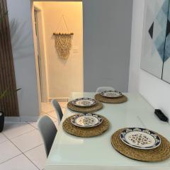 Apartamento em Santos no Gonzaga em frente a praia