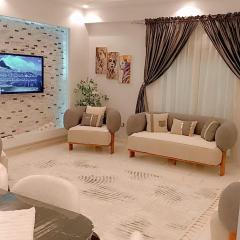 شقه فندقيه بفيلا بالشيخ زايد أمام زد بارك