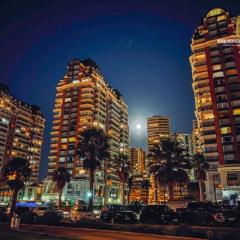 Departamento vista al mar con piscina viña 7