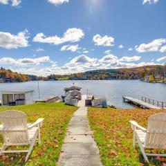 Scenic Waterfront Home with Dock on Lake Winola!