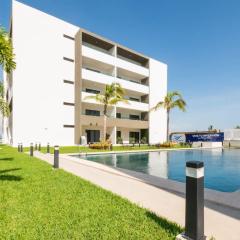 Apartment for 4 with wave pool