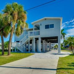Boat Dock and Patio Canal-Front St James City Home!