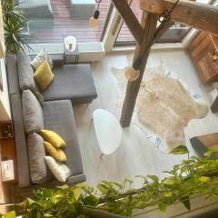 Loft s duší, klidem a terasou v srdci Brna