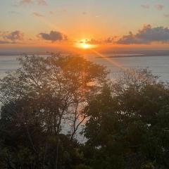 vista mar e por do sol- morro de sao paulo