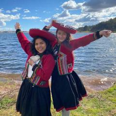 Cabañas lago piuray