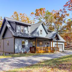 Wooded Retreat with 2 Decks! 9 Mi to Cherokee Lake