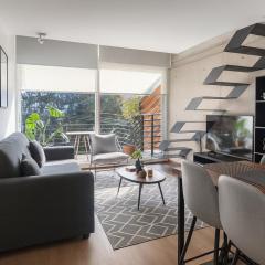 Luxury Loft en el corazón de Providencia - piscina y parking gratis