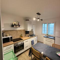 Appartement spacieux. P gratuit.plage à 13 min