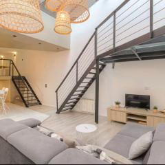 Superbe Loft - Suite parentale baignoire - Tram Metro - 10min Gare PartDieu - Idéal Famille & Amis