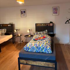 Renovated apartment near Büdingen with single beds