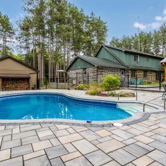 The Pines Woodland Retreat With Pool and Outdoor Pavilion