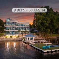 The Glass Mansion w/Optional Boat Rental