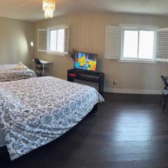 Master bedroom suite on the 2nd floor, city center