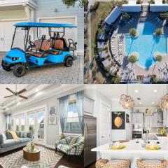 Golf Cart Included - Beach - Pool - Pet Friendly