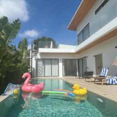 Kohkohnut villa 3BR Villa with Private Pool in Bophut Near Fisherman