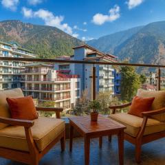 The classic heights Mcleodganj #scenic mountain view #big parking #top rated #most awarded #premium rooms #lift #property of the year