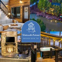 Waterside Retreat Hot Tub Kayaks EV Charger