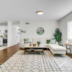 Bright and chic home with a cozy touch