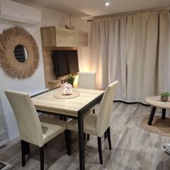 Spacieux Mobilhome Petit coin de paradis Camping MAR ESTANG 4 Étoiles et pied dans la mer