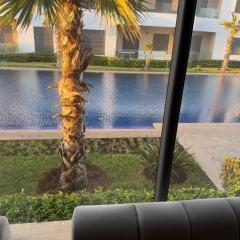 Superbe appartement 120 mc, Plage à pieds, 3 piscines & calme garanti - Sidi Rahal Plage